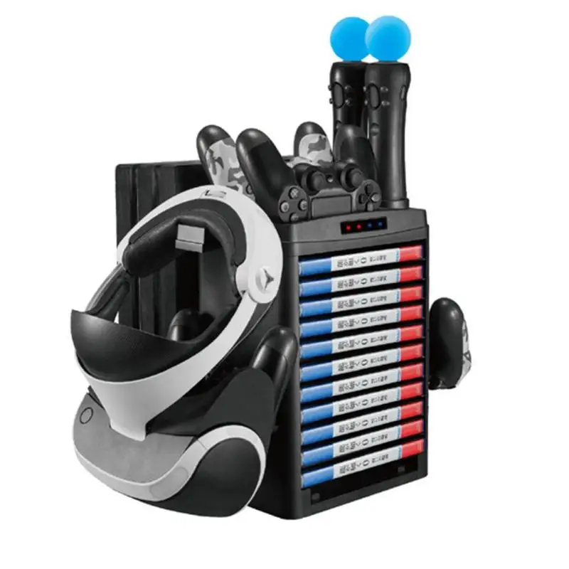 Вертикальная подставка для зарядки игровых дисков держатель контроллера
