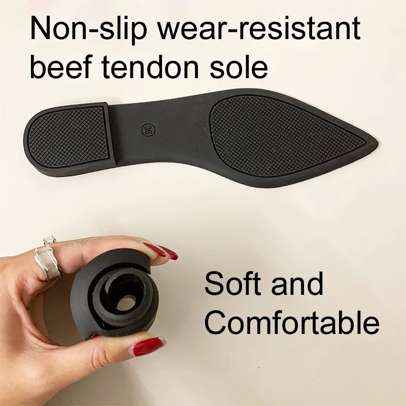 Женские трикотажные ботинки NAN JIU MOUNTAIN с острым носком на плоской подошве для