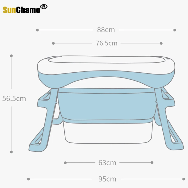 2021 горячая Распродажа ванны младенца детей ведро складной новорожденный Ванна