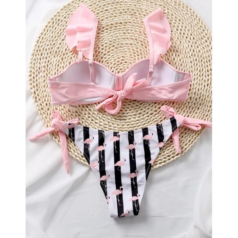 

2021 New Bikini Sexy Swimsuit Women Push Up Bikini Set Brazilian Bathing Suit Cute Swimwear