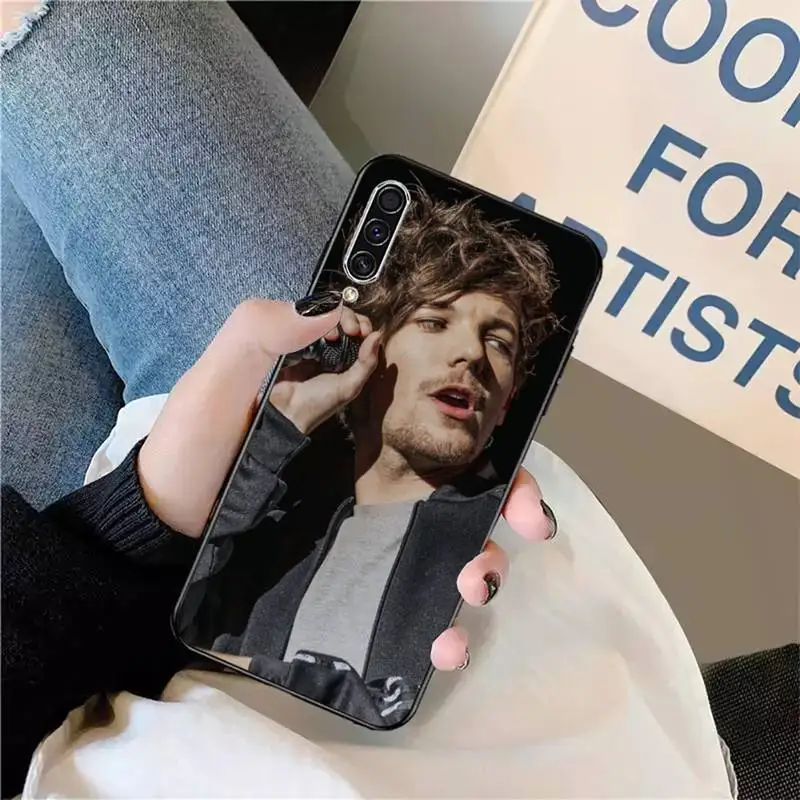 

Louis Tomlinson one direction Phone Case For Samsung galaxy S 9 10 20 A 10 21 30 31 40 50 51 71 s note 20 j 4 2018 plus