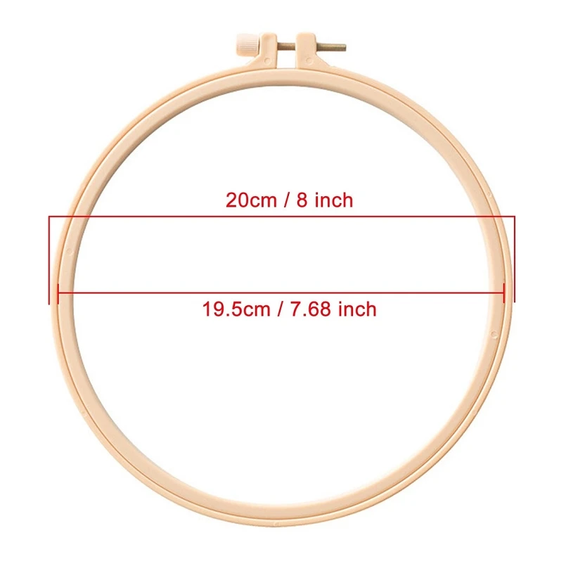 Набор для вышивания ракетки набор игл начинающих с вышивкой 8 дюймов обруч