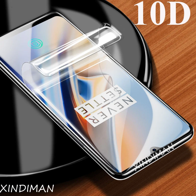 10D полная Гидрогелевая пленка для oneplus 7 7pro передняя + задняя мягкая защитная 3 3T 5 5T