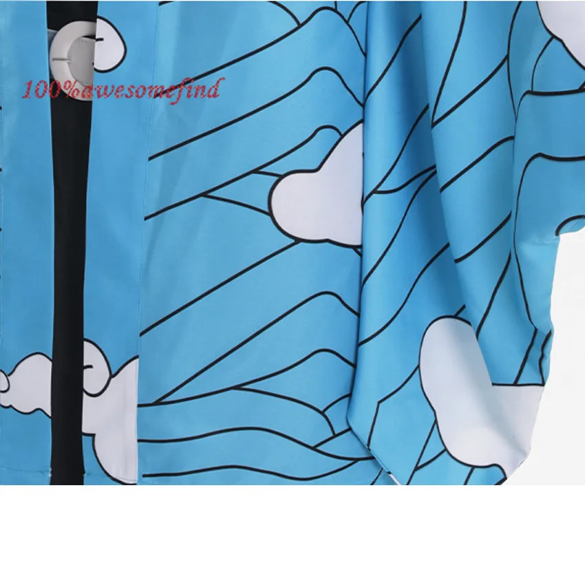 Костюм для косплея аниме кимоно мужчин и женщин Униформа пояс куртка комплект