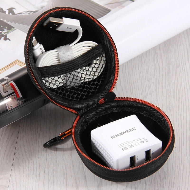 Защитная коробка для проводных наушников с USB-кабелем | Электроника