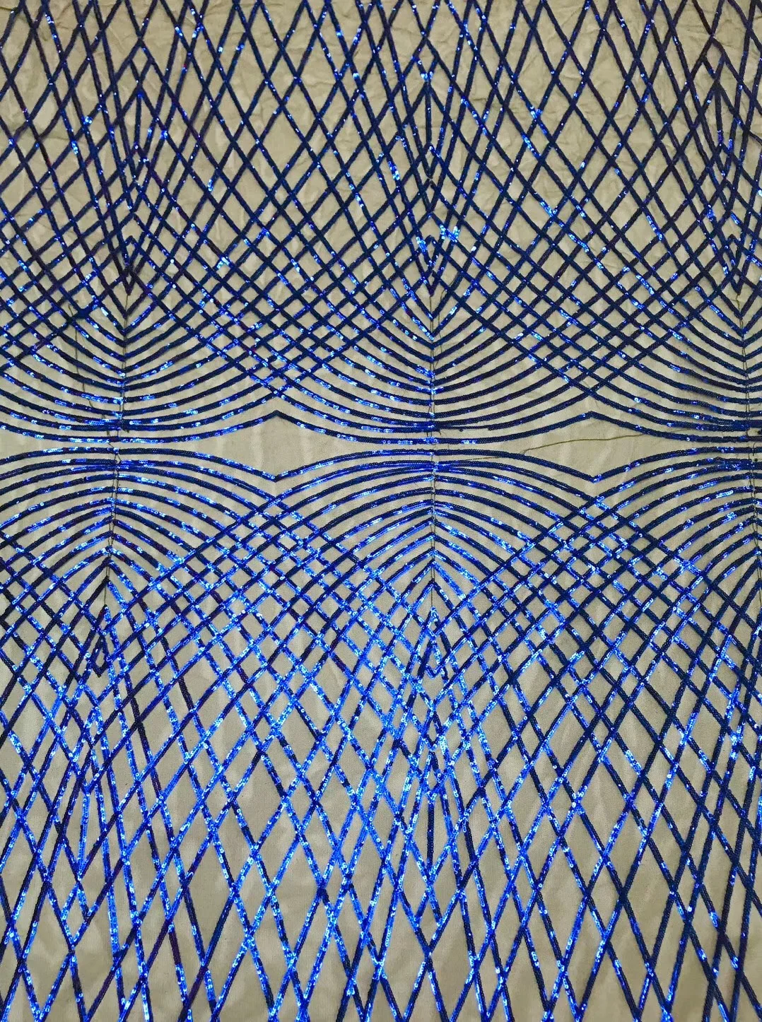 Новое поступление красивый французский блесток с кружевноми тканими пайетками