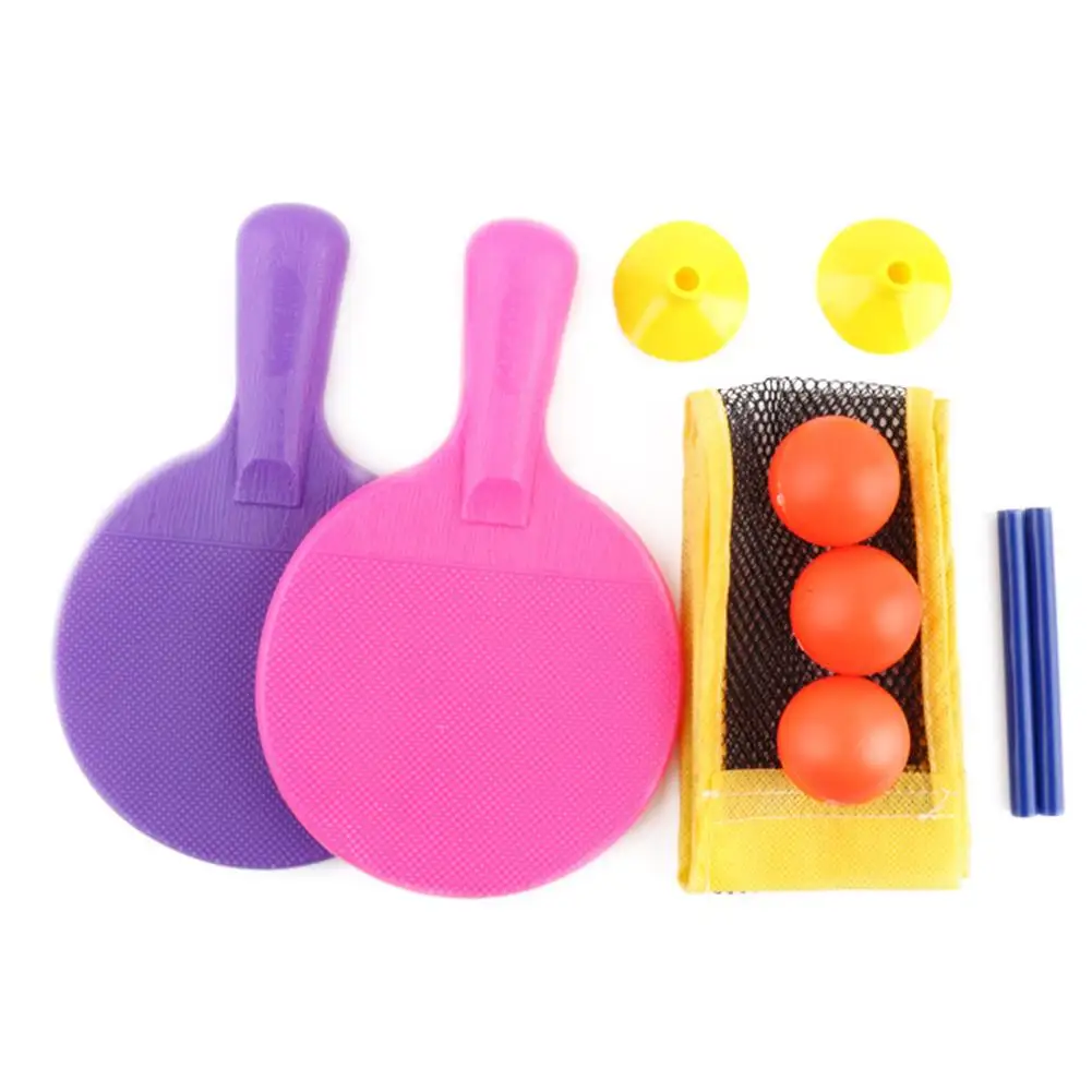 Table Tennis Set with Net Ping Pong Paddle Retractable for Children Kids Indoor Outdoor Sport Toys | Игрушки и хобби