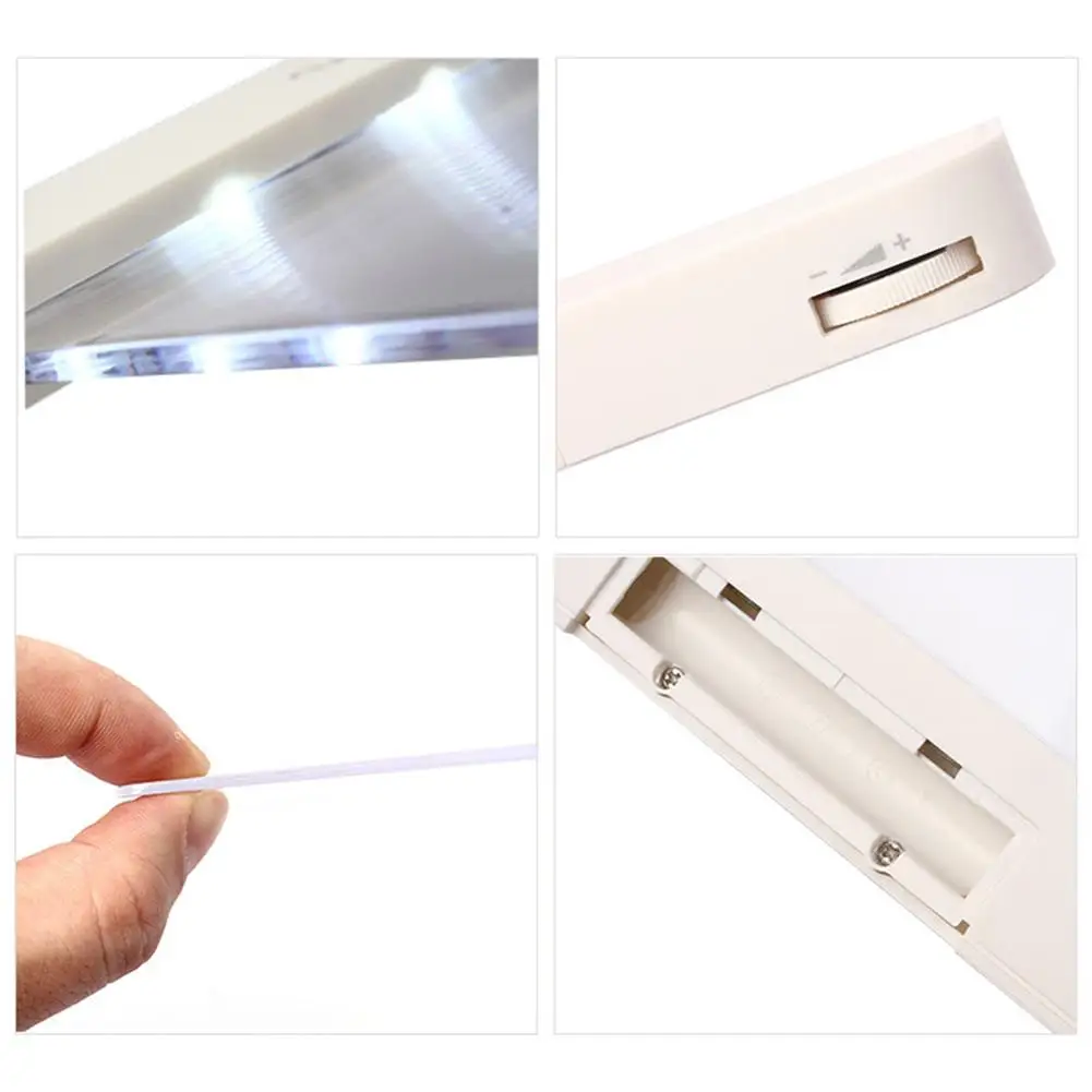 Светодиодный светильник книга лампа для чтения Закладка панель портативный