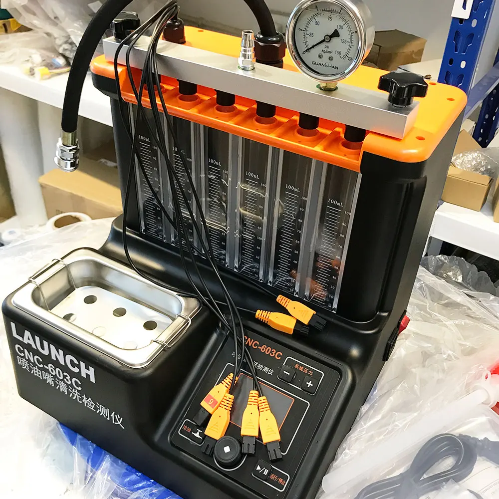 220V CNC-603C тестер топливных форсунок машина для очистки испытательного стенда оборудования