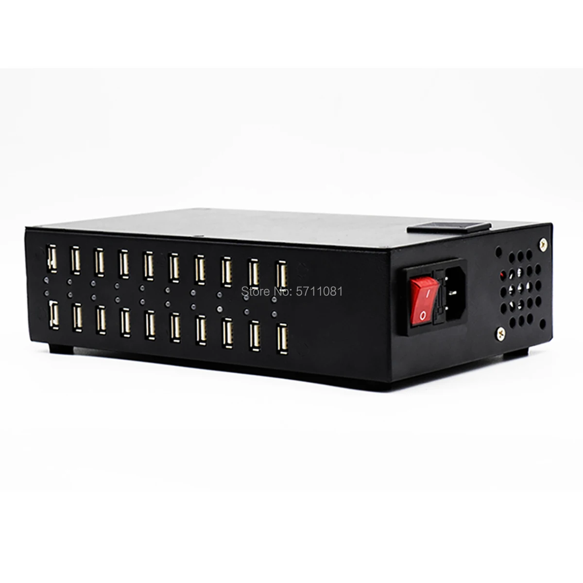 Мульти зарядное устройство QC 3 0 быстрое портативное многозарядное 20 порт USB 200 Вт