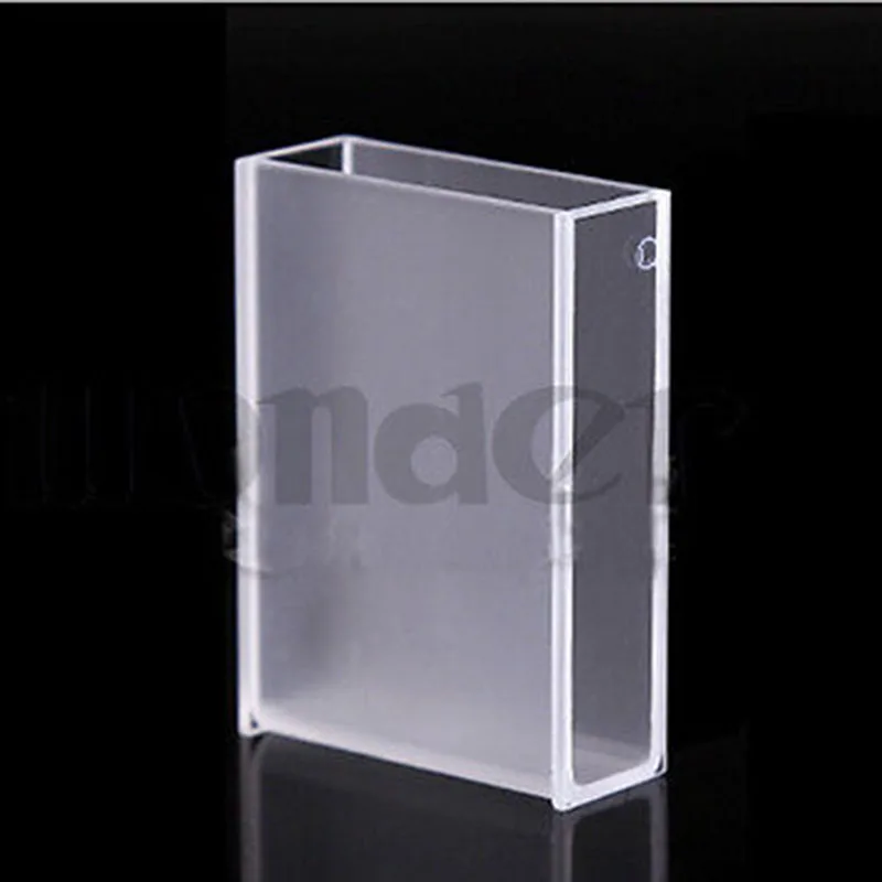 30mm Path Length JGS1 Quartz Cuvette Cell With PTFE Lid For Uv Spectrophotometers | Канцтовары для офиса и дома