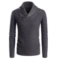 2021 loose autumn winter sweater men warm cardigan sweaters male hedging turtleneck sweater s 2xl soild knitted crop top man