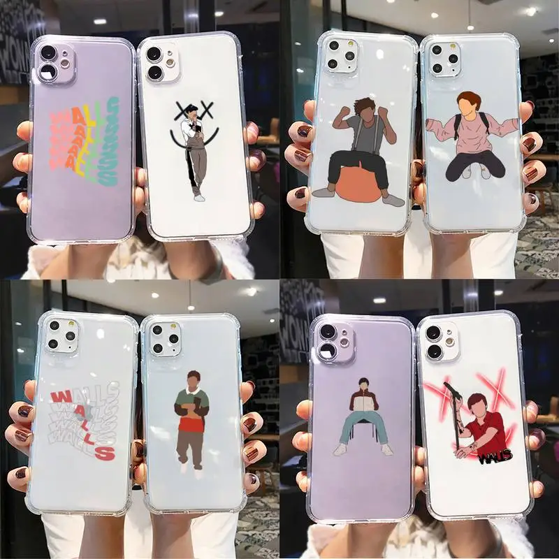 

Louis Tomlinson One Direction Phone Case For iPhone 11 12 pro max 13 mini X XS MAX 6s 7 8 Plus XR Clear funda Capa