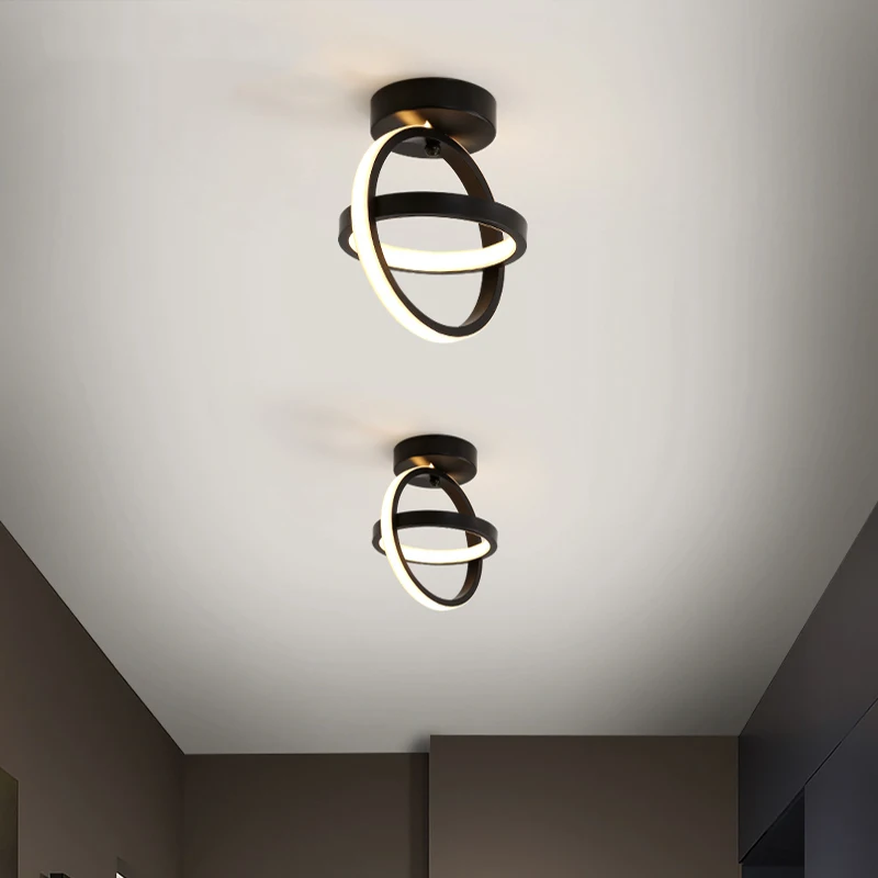 Современная Минималистичная маленькая люстра светодиодный потолочный