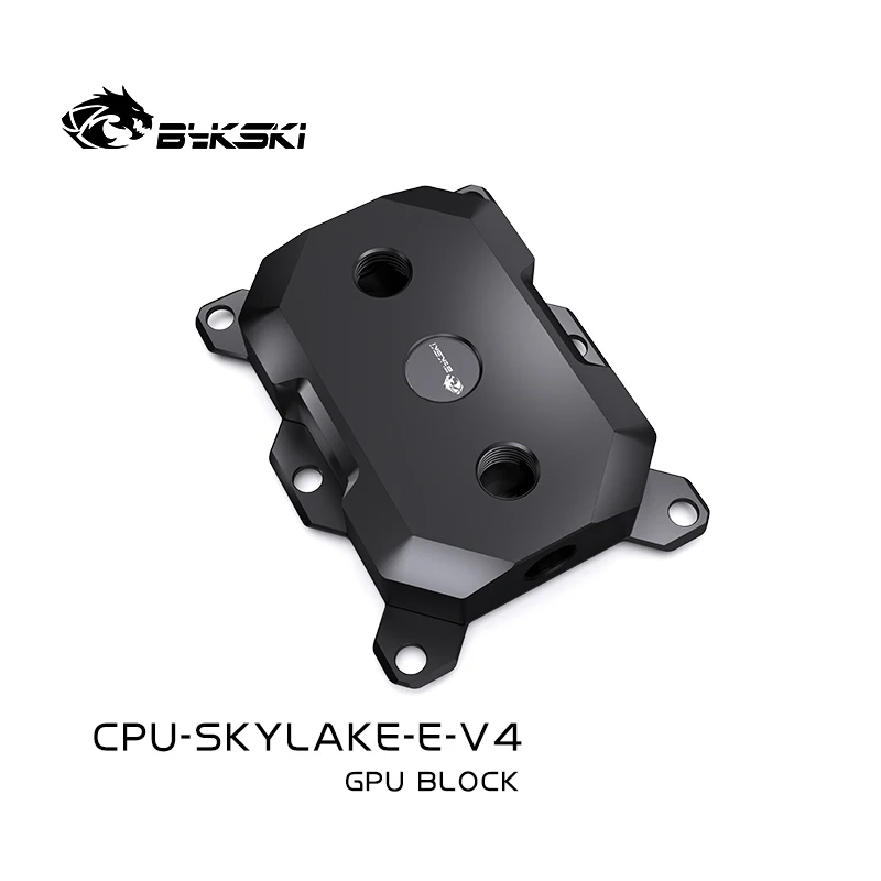 Bykski CPU-SKYLAKE-E-V4 CPU BLOCKS поддержка LGA3647/SKYLAKE black POM | Вентиляторное охлаждение