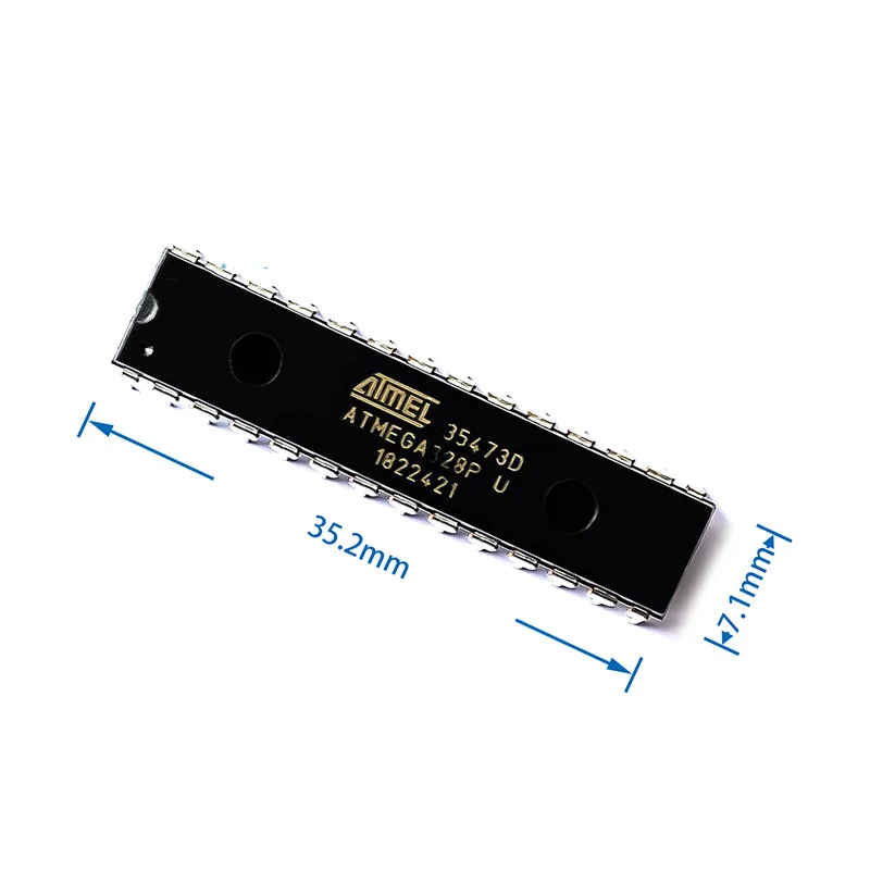 Atmega328 328 Atmega328-Pu Microcontroler Mega328 микроконтроллер Dip28 чип Atmega328p-Pu Dip-28 Atmega328p из искусственной кожи