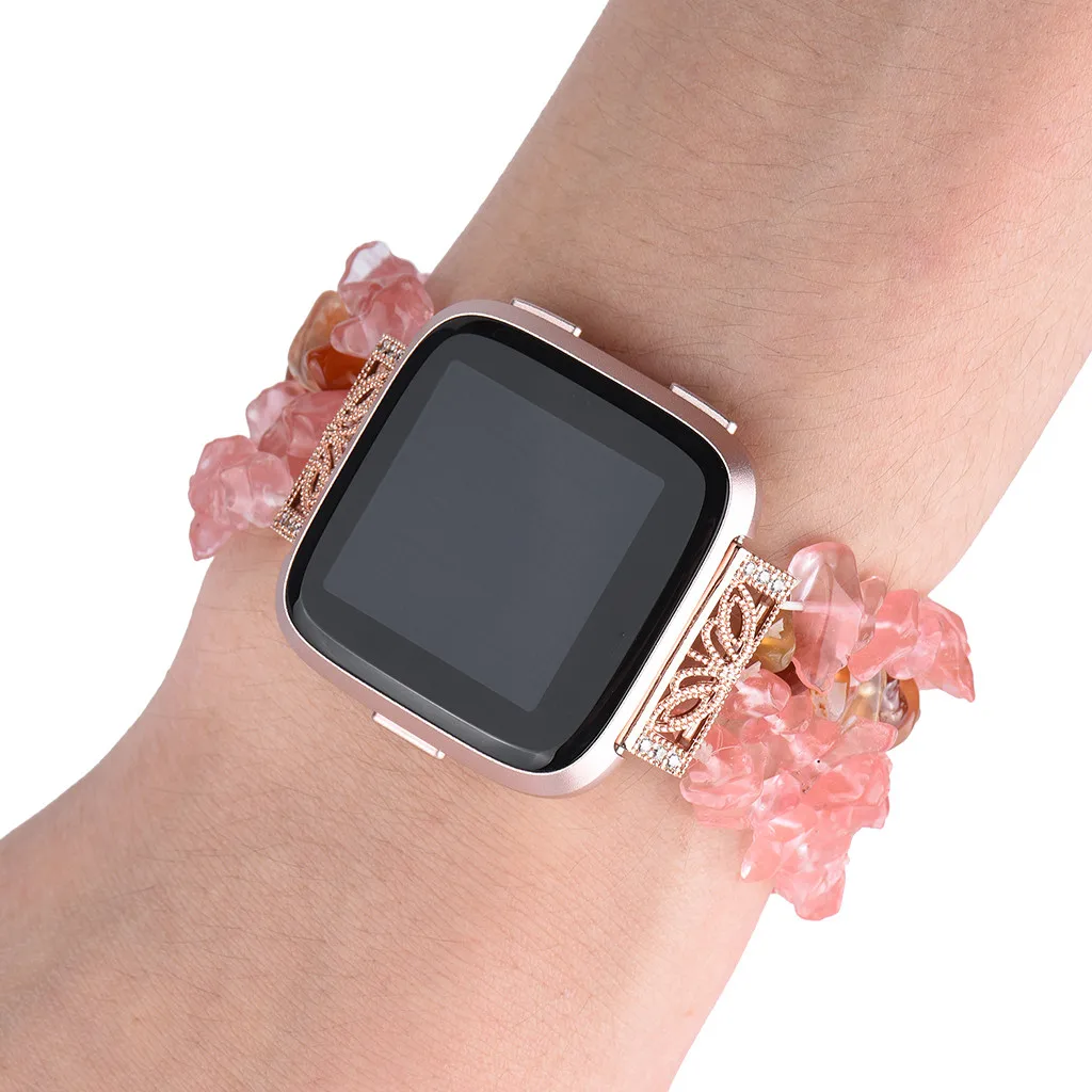 CARPRIE Мода замена кристалл металлический ремешок для часов Ремешок Для Fitbit Versa