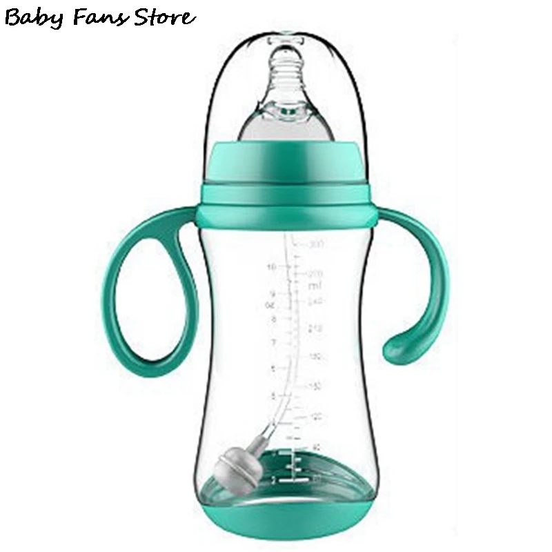 

Infant Baby Feeding Bottles Food Grade Nipples Juice Milk Mini Hardness Bottle with Handle Silicone Pacifier Water Milk Feeder