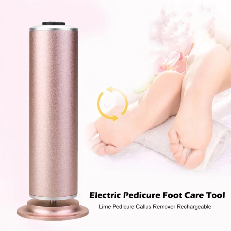 

Electric Foot Callus Remover (Speed Adjustable) Professional Pedicure Foot Scrubber Sander For Dead Cracked Hard Dry Skin NEW