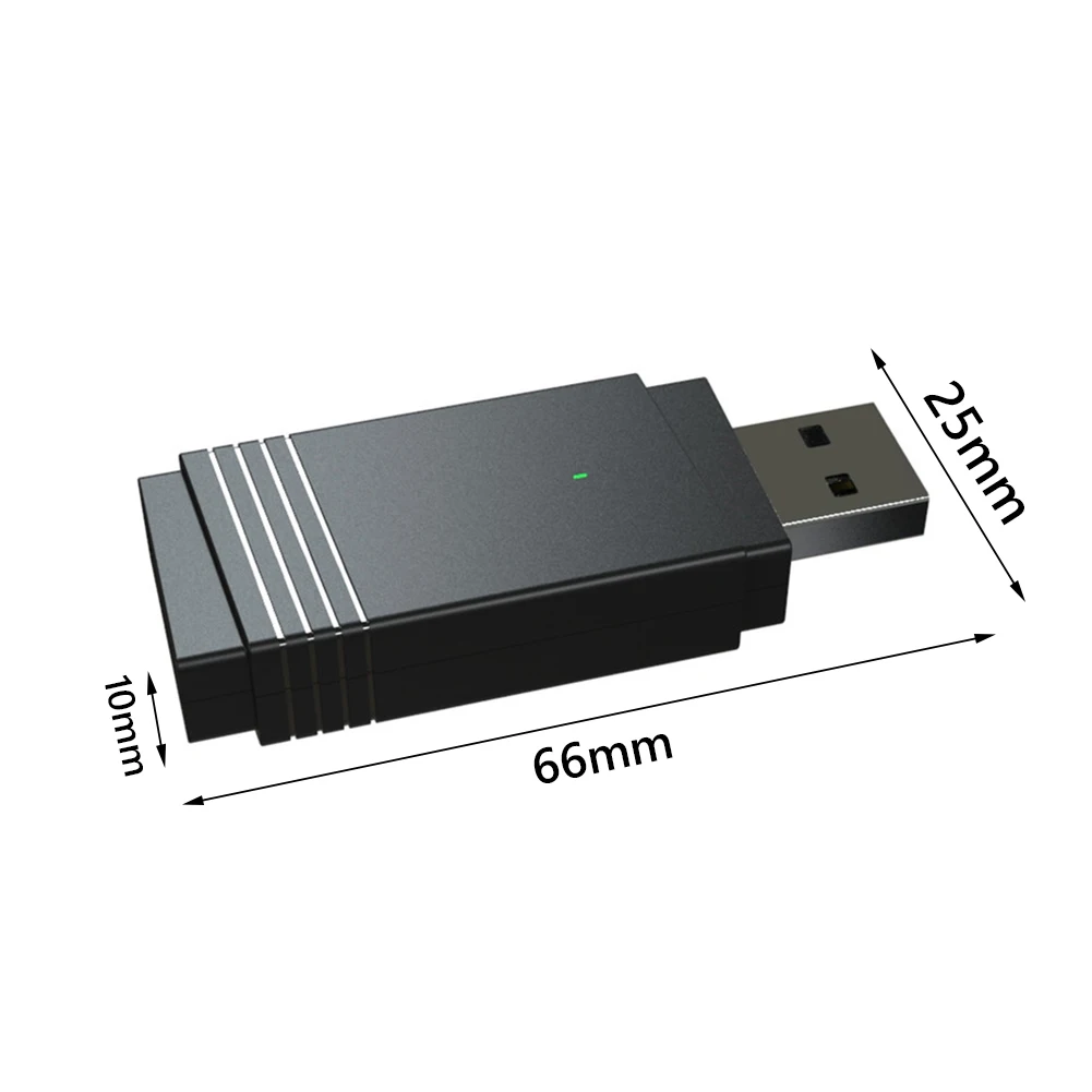 

1200Mbps Wireless Network Card Dongle 2.4GHz 5.8GHz WiFi External Receiver Adapter with USB 3.0 Interface Networking Parts