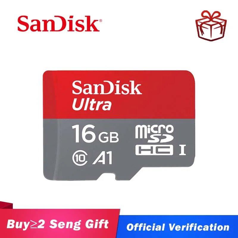 Карта памяти Sandisk Ultra для телефонов карты Micro SD TF 16 Гб 32 64 128 256 400 Гб|Карты памяти| |