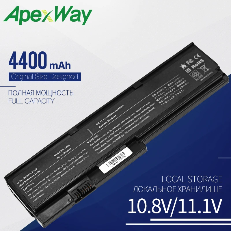 Apexway ноутбук Батарея для ThinkPad X200 X200S X201 X201I X201S серии 42T4534 42T4535 42T4542 42t4543 мех 42T4649 42T4647