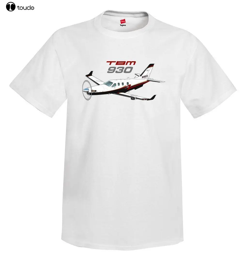 Мужская летняя футболка Socata TBM, футболка с самолетом по индивидуальному заказу, новинка 2019