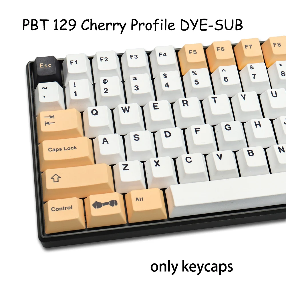 

GMK Maki Clone Keycaps 129 Keys PBT Dye-SUB Cherry Profile Keycap For MX Switch Mechanical Keyboard GH60 GK61 GK64 96