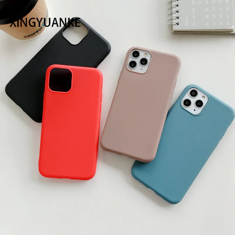 Candy Color Silicone Cases For Samsung Galaxy A30 A40 A50 A10 A20 A70 A30S A51 A71 A31 A01 A41 A20E A11 Case Soft TPU Cover
