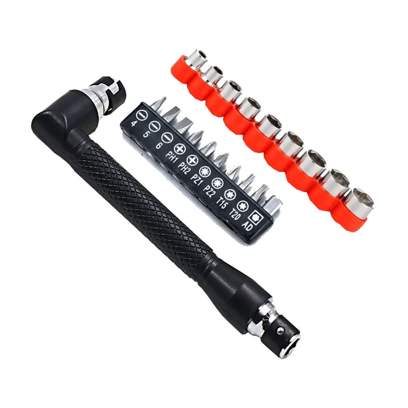 Набор бит для отвертки FREFOX 22 предмета 1/4 дюйма ключей двойная L образная Магнитная