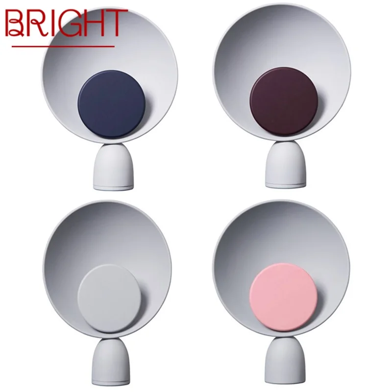

BRIGHT Modern Decorative Table Lamp Simple Design Creative Mini Desk Light Home LED For Foyer Living Room Office Bedside