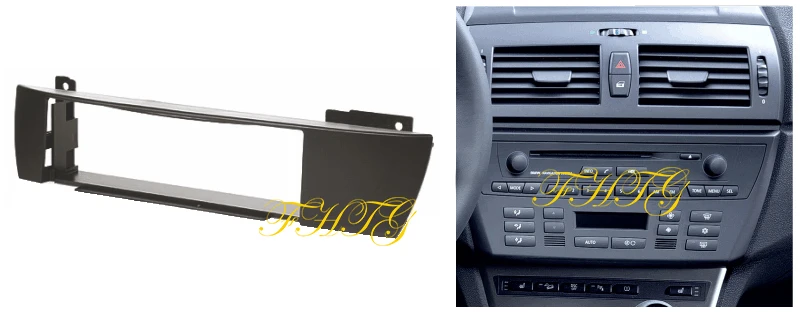 Автомобильная Радио фасция Dash Kit подходит для 2004-2010 BMW X3 (E83) 1 Din автомобильная