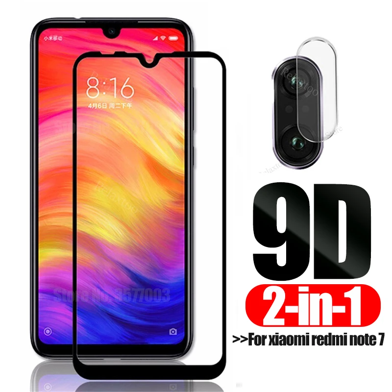 Стекло для камеры redmi note 7 2 шт. Защитное стекло xiaomi 9D закаленное Защитная пленка