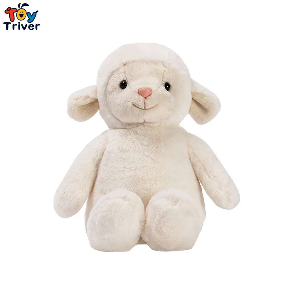 

25cm Kawaii Sheep Plush Toys Stuffed Animals Doll Infants Baby Kids Children Girls Boys Birthday Gifts Home Room Decor Plushies