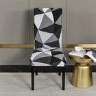 Эластичный чехол для офисного стула из чехол на кресло из полиэфира спандекса, защита от грязи, чехол для мебели