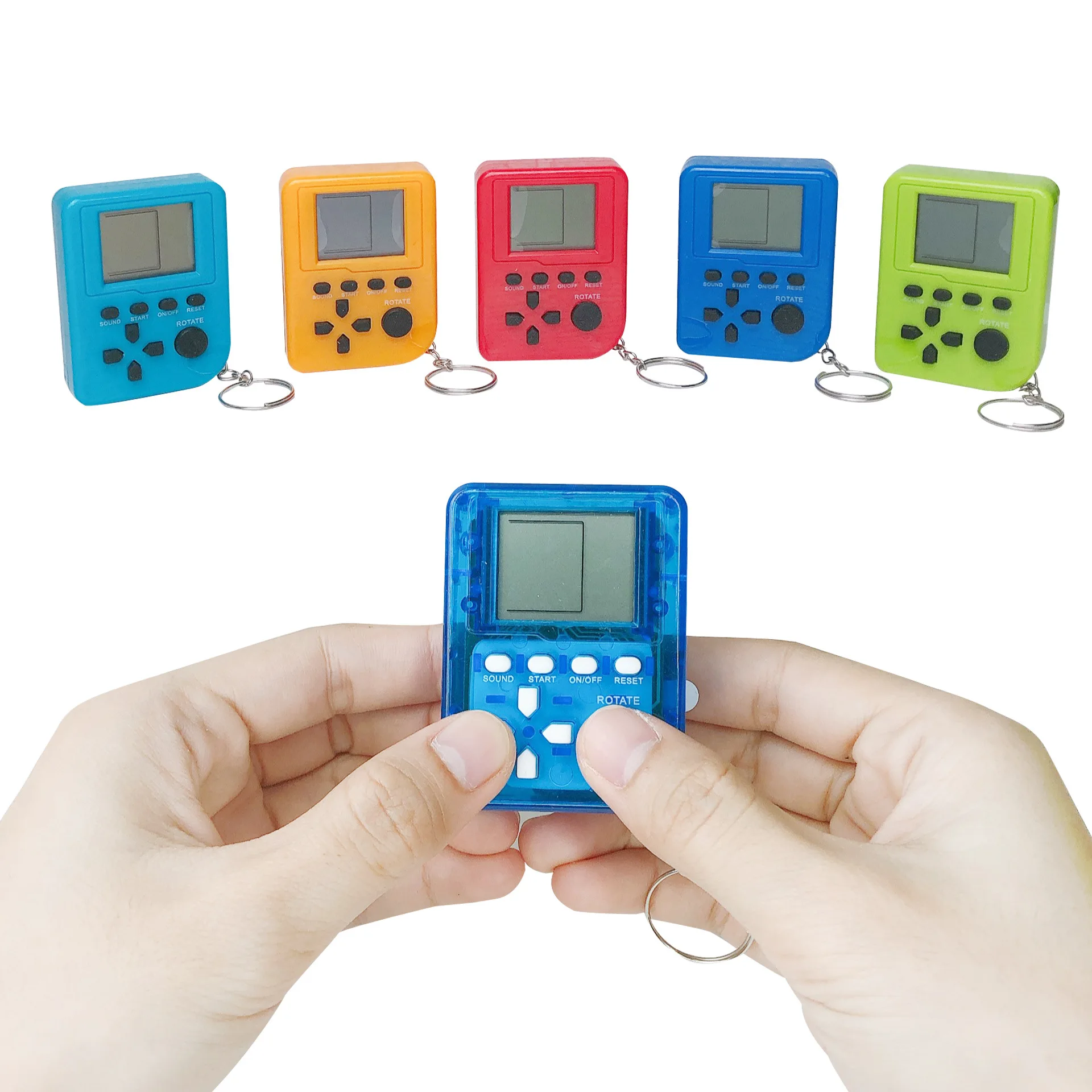 Классический тетрис ключ пряжки игры игрушки забавная кирпичная игра загадка