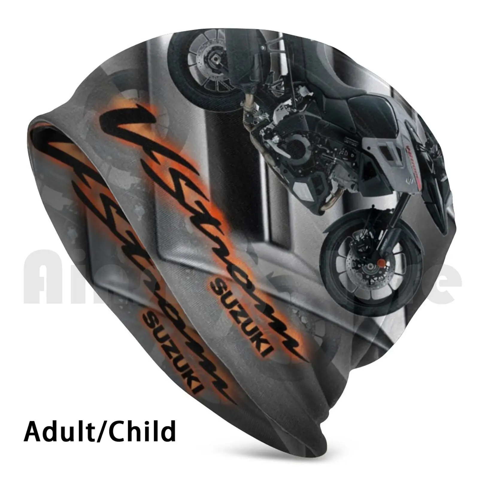 

Массивные вязаные шапки в стиле хип-хоп