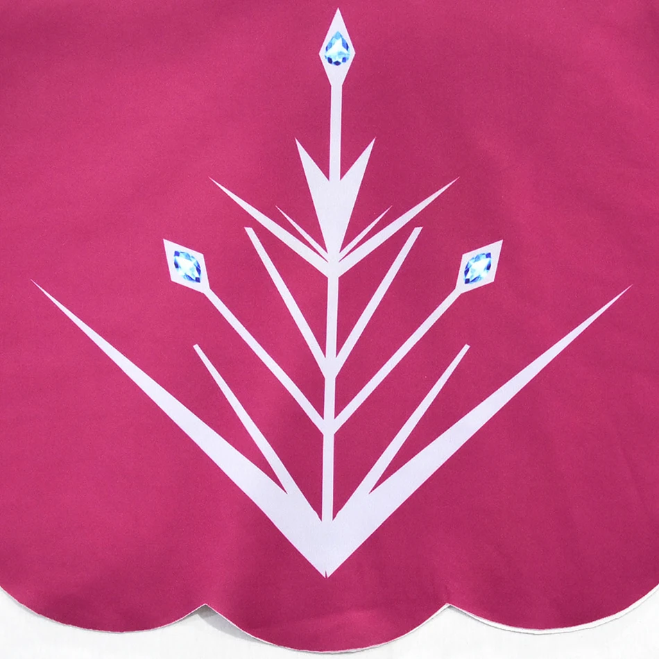 Детское платье на бретельках с принтом розово-красное | Детская одежда и обувь