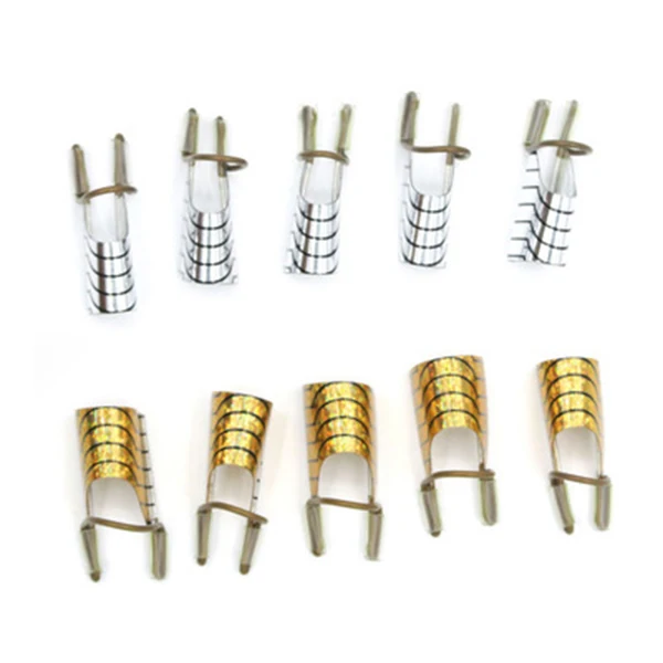 5 шт. дизайн ногтей C изогнутая форма удлинительные направляющие советы