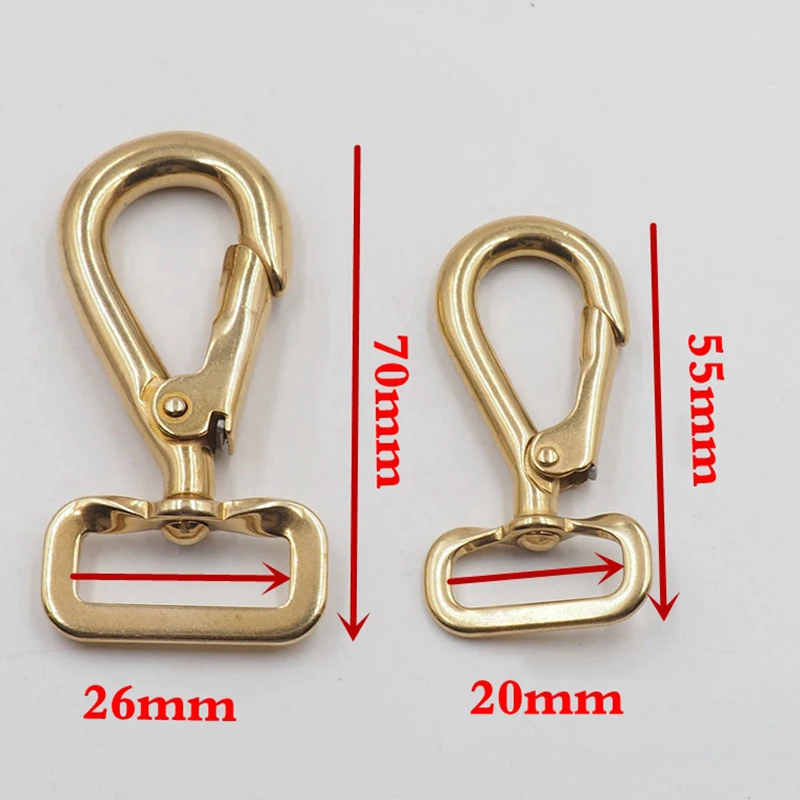 D образное кольцо твердая латунная застежка молния защелкивающееся