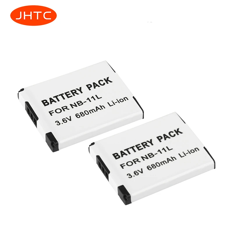 Аккумуляторная батарея JHTC на 680 мА · ч NB 11L NB11L для Canon A2600 A3500 A4000IS IXUS 125 132 140 240 245 265 155