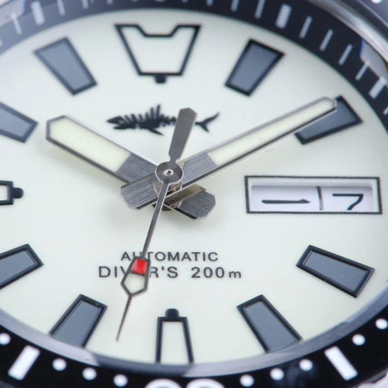 HEIMDALLR Мужские автоматические часы с сапфировым кристаллом светящиеся 200 м