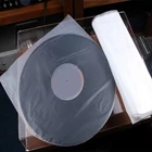 Виниловые внутренние рукава 50x изготовлены из высококачественных чехлов для альбомов из ПЭ с круглыми углами для легкой вставки тонких записей
