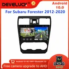 Автомагнитола 2DIN на Android 10,0 для Subaru Forester XV WRX 2012-2015 2016-2020, мультимедийный плеер с GPS-навигацией, стерео DVR