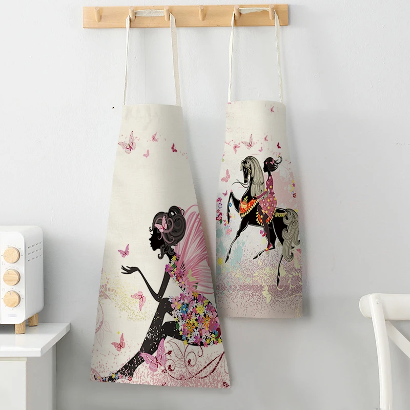 Кухонные фартуки FYMX с изображением бабочек и девочек элегантный стильный