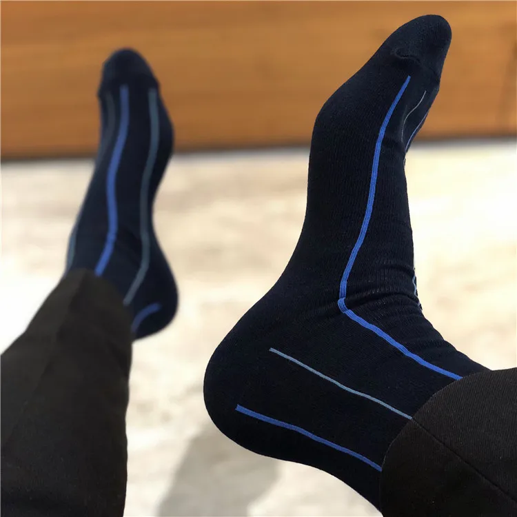 Хлопковые мужские шелковые носки прозрачные Формальные Сексуальные деловые