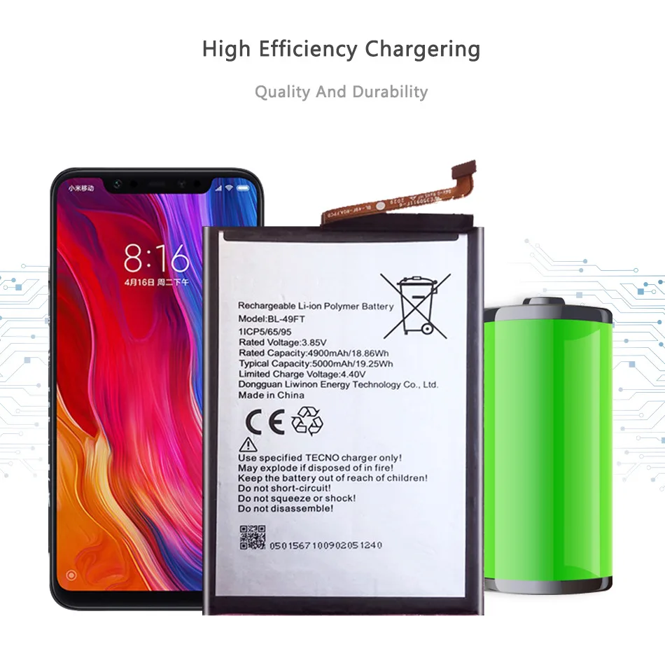 Купить Телефон Аккумулятор 5000