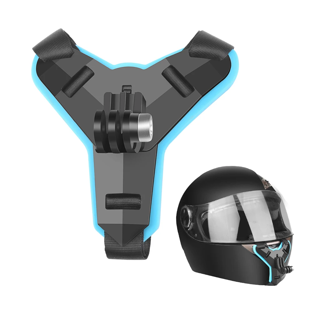 

Кронштейн для мотоциклетного шлема кронштейн для подбородка для GoPro Hero 7 6 Black Xiaomi Yi 4K Sjcam Eken Go Pro Hero 7 аксессуары для спортивной камеры