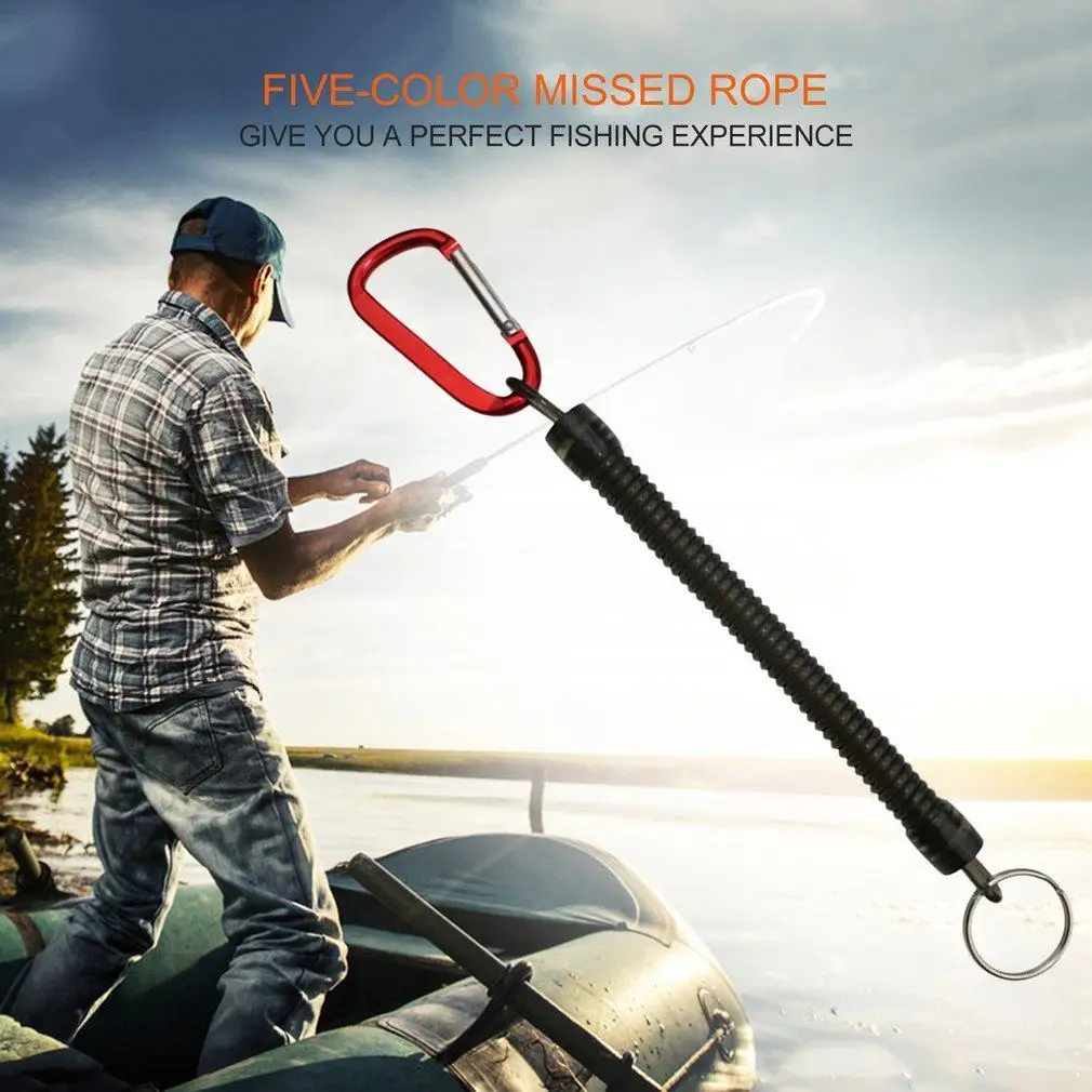 Рыболовный шнурок провод спиральный трос для плоскогубцев Захваты рыболовные