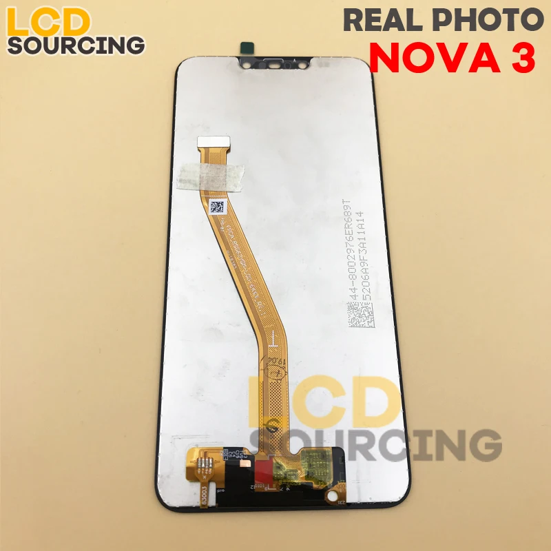6," для huawei Nova 3 lcd PAR LX1 сенсорный экран панель дигитайзер сборка Рамка для Nova 3i дисплей Замена INE-LX2